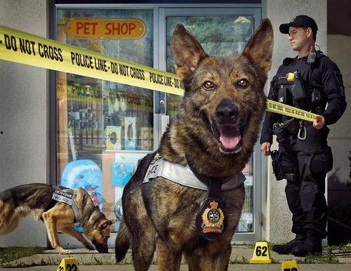 警犬破案视频,追踪真相的忠诚伙伴