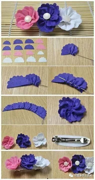 手工花怎么做视频