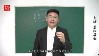 景阳居士说易经视频,易经智慧的现代启示